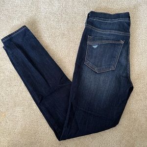 Express legging mid rise jeans size 2 short